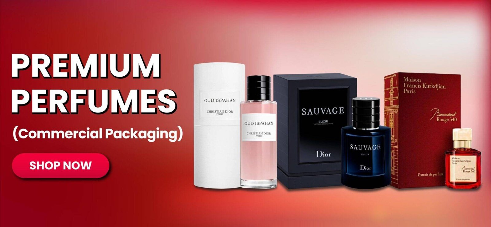 Premium Perfumes Commercial Packaging SHOP NOW