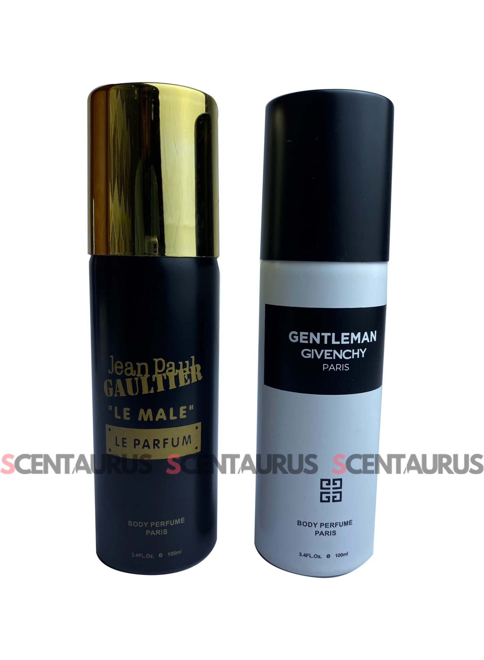 Set of Two Body Sprays | Jean Paul Gaultier Le Male Le Parfum & Givenchy Gentleman Set of Two Body Sprays | Jean Paul Gaultier Le Male Le Parfum & Givenchy Gentleman